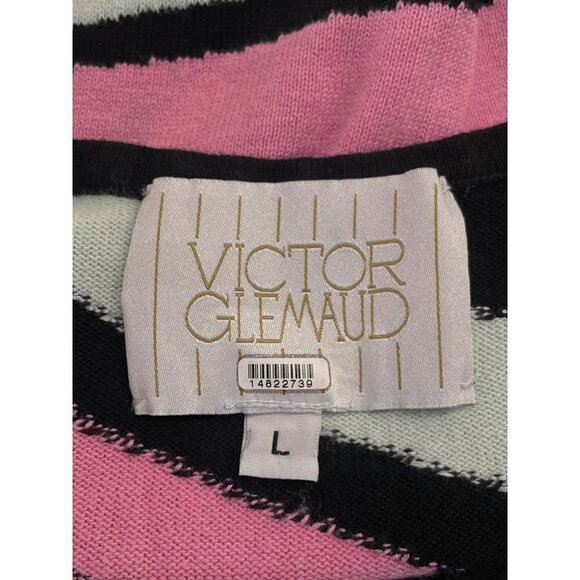 Victor Glemaud Retro Mini Dress Black Womens Size Large - Picture 12 of 13